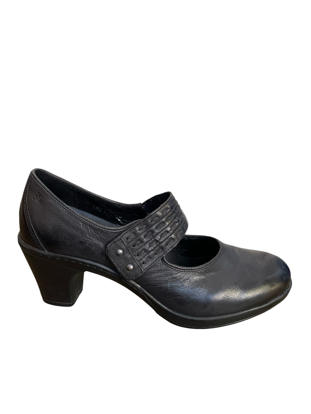 Josef Seibel Vivian Leather Mary Jane Comfort Pumps Black 38